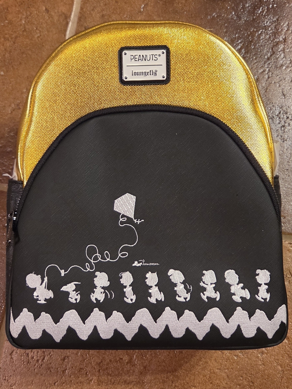Loungefly Peanuts 75th Anniversary Snoopy & Gang Mini Backpack